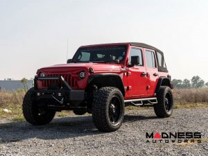 Jeep Wrangler JL Side Steps - Nerf Steps - Rough Country - 4 Door